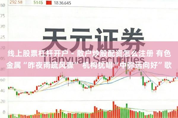 线上股票杠杆开户 - 散户炒股配资怎么注册 有色金属“昨夜雨疏风骤” 机构犹唱“中弥远向好”歌